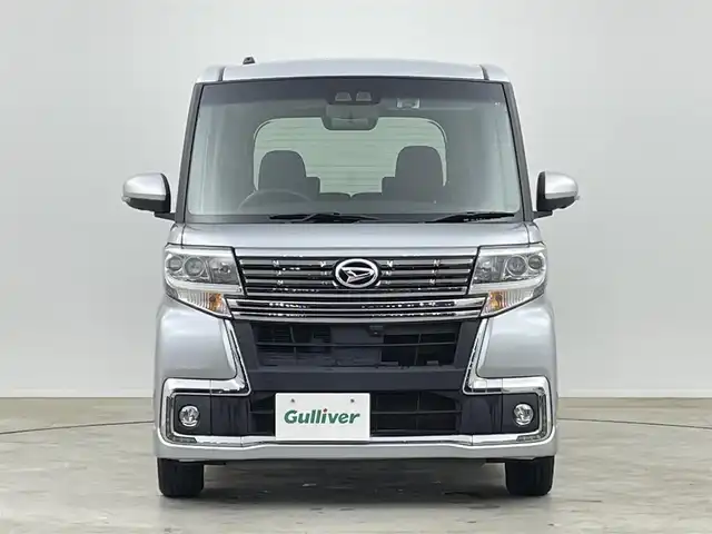 ダイハツ タント カスタムX トップED LTD SAⅢ 千葉県 2018(平30)年 4.2万km ブライトシルバーメタリック 社外メモリーナビ/フルセグTV/Bluetooth接続/バックカメラ/全方位カメラ/ハーフレザーシート/運転席シートヒーター/両側パワースライドドア/スマートキー/オートライト/オートマチックハイビーム/LEDライト/フォグランプ/リアコーナーセンサー