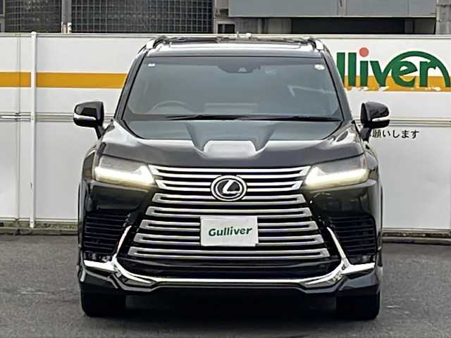レクサス ＬＸ 600 エグゼクティブ 愛知県 2024(令6)年 0.1万km グラファイトブラックガラスフレーク /禁煙//ワンオーナー//モデリスタアドバンストラグジュアリーパッケージ//サンルーフ//マークレビンソン//純正22AW//デジタルインナーミラー//置くだけ充電//メーカーナビ//フルセグ//HDMI/Miracast/USB/AM/FM/BT//パノラミックビューモニター//リアエンターテイメント//前後ドライブレコーダー//プロジェクションカーテシイルミ//ルーフレール//パワーバックドア//ビルトインETC2.0//カラーHUD//PCS/LTA/BSM/RCTA/RCD/PKSB/ACC//ウッドコンビステアリング//ステアリングスイッチ//パドルシフト//ステアリングヒーター//オートリトラウィンカーミラー//黒革シート//メモリ付きパワーシート//シートヒーター/エアシート//3眼LEDオートライト/フォグランプ//オートハイビーム//電子パーキング//オートブレーキホールド//アクティブハイトコントロール//スマートキー//プッシュスタート//ISOFIX//保証書//取扱説明書//ディーラー記録簿//カードキー//スペアキー