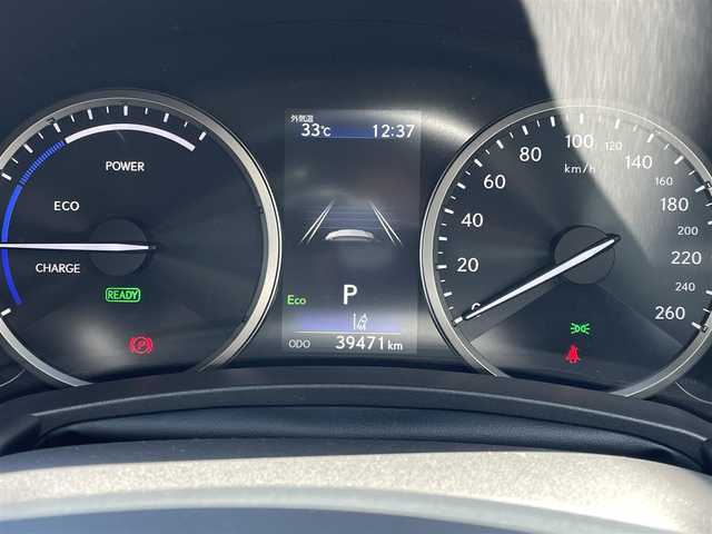 レクサス ＮＸ 300h Fスポーツ 東京都 2018(平30)年 4万km 黒 純正ナビ/バックカメラ/レザーシート/ETC2.0/BSM/プリクラッシュセーフティ/純正18インチアルミホイール/レーダークルーズコントロール/フルセグTV/LEDヘッドライト/シートヒーター/シートエアコン/プッシュスタート