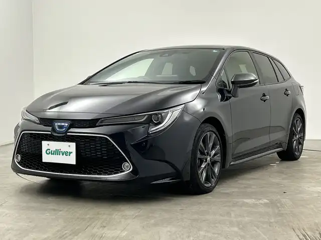 トヨタ カローラツーリング ハイブリッド ダブルバイビー 三重県 2020(令2)年 5.8万km スパークリングブラックパールクリスタルシャイン /禁煙車//純正ディスプレイオーディオ//AM/FM/フルセグ/Bluetooth/AndroidAuto/AppleCarPray/USB//レーダークルーズコントロール//プリクラッシュセーフティ//レーンディパーチャーアラート//オートライト//オートハイビーム//ブラインドスポットモニター//バックモニター//LEDヘッドライト//電動パーキング//純正17インチアルミホイール