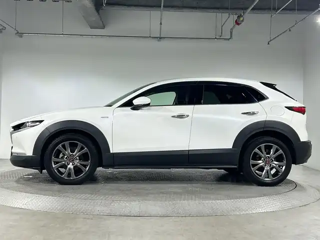 マツダ ＣＸ－３０ 20S 100周年特別記念車 神奈川県 2021(令3)年 3.3万km スノーフレイクホワイトパールマイカ i-ACTIVSENSE/純正ナビ/・BT/フルセグTV/CD/DVD/USB/HDMI/360°ビューモニター/赤革レザーシート/パワーシート(D/N)/メモリシート(D)/シートヒーター(D/N)/ヘッドアップディスプレイ/前後ドライブレコーダー/ETC/革巻きステアリング/ステアリングスイッチ/Autoライト/パドルシフト/ステアリングヒーター/電動サイドブレーキ/オートブレーキホールド/SPORTモード/アイドリングストップ機能/コーナーセンサー/スマートキー/プッシュスタートボタン/LEDヘッドライト/フォグランプ/電動格納ミラー/ウィンカーミラー/純正フロアマット/純正18インチアルミホイール