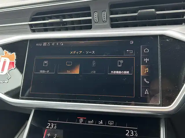 アウディ Ａ７ SB 45TFSIクワトロ Sライン 滋賀県 2020(令2)年 5.2万km グレイシアホワイトメタリック ワンオーナー/ACC/LKA/全方位カメラ/４ゾーンオートエアコン/バーチャルコックピット/コンフォートＰＫ/全席シートヒーター/ＪＢＬオーディオシステム/電動スポイラー/デジタルルームミラー型ドライブレコーダー/フルセグテレビ