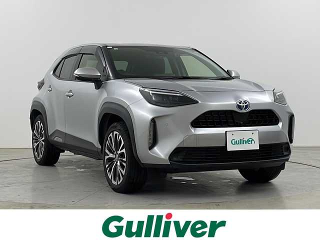 トヨタ ヤリスクロス ハイブリッド Z 道央・札幌 2020(令2)年 2.5万km シルバーメタリック ・4WD  /寒冷地仕様/・トヨタセーフティセンス/・プリクラッシュセーフティ/・レーダークルーズコントロール/・純正ディスプレイオーディオ/・ナビ/mirecast/Bluetooth/・パノラミックビューモニター/・LDA/BSM/・パワーバックドア/・オートハイビーム/オートライト/・LEDヘッドライト/・ドライブレコーダー/・AC100V1500W/USBポート/・フロントワイパーデアイサー/・運転席パワーシート/ハーフレザーシート/・前席シートヒーター/・アドバンストパークシステム/・オートブレーキホールド/電動パーキング/・取扱説明書/保証書/・社外AW冬タイヤセット積み込み