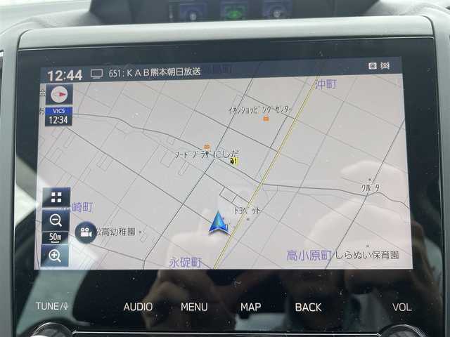 スバル フォレスター ハイブリッド アドバンス 熊本県 2022(令4)年 2.3万km クリスタルブラックシリカ ワンオーナー/純正ナビ/・AM/FM/SD/USB/HDMI/iPod/BT/・フルセグTV/・AppleCarPlay/AndroidAuto/フロント/バック/サイドカメラ/アイサイトセイフティプラス/・先行車発進＆青信号お知らせ機能/.プリクラッシュブレーキ/・アダプティブクルーズコントロール/・アイサイトX/・レーンキープコントロール/・デジタルインナーミラー/・後側方警戒支援システム/後方コーナーセンサー/革巻きステアリング/・ステアリングリモコン/・ステアリングヒーター/レザーシート/・D/N席パワーシート/・全席シートヒーター/純正ドライブレコーダー（前方）/ETC/オートライト/・LEDライト/電動格納ミラー/・ウィンカーミラー/パワーバックドア/電動サイドブレーキ/・オートビークルホールド/カーゴステップパネルステンレス/純正アルミホイール/純正フロアマット/ドアバイザー/スマートキー/・スペアキー