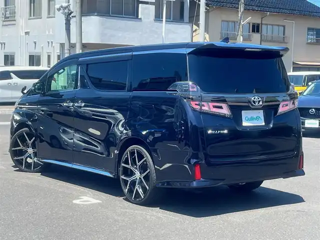 トヨタ ヴェルファイア Z ゴールデンアイズ 島根県 2020(令2)年 4.6万km スパークリングブラックパールクリスタルシャイン 4WD/純正ナビ・フルセグＴＶ　/Ｂｌｕｅｔｏｏｔｈ・ＤＶＤ再生　/バックカメラ　/ビルトインＥＴＣ　/両側パワースライドドア　/2列目オットマン/社外22インチアルミホイール/電子パーキングブレーキ/レーダークルーズコントロール/前後コーナーセンサー　/衝突軽減ブレーキ/レーンアシスト /横滑り防止装置　/アイドリングストップ/スマートキー/プッシュスタート/純正LEDヘッドライト/純正フロアマット