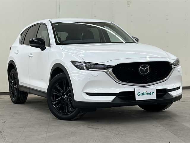マツダ ＣＸ－５ XD ブラックトーンエディション 道央・札幌 2021(令3)年 8.2万km スノーフレイクホワイトパールマイカ 外部検査実施済み/純正SDナビ/（フルセグTV・Bluetooth・USB）/全周囲カメラ/ETC/パワーバックドア/ハーフレザーシート/D席パワーシート/前席シートヒーター/横滑り防止機能/レーンアシスト/衝突被害軽減ブレーキ/ブラインドスポットモニター/ヘッドアップディスプレイ/ハンドルヒーター/標識認識機能/ＥＧスターター