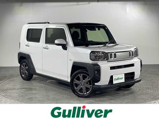 ダイハツ タフト G ターボ 沖縄県 2020(令2)年 4.8万km シャイニングホワイトパール 禁煙車/県外仕入れ/社外ナビ/【CDワンセグTV/BT】/バックカメラ/ドライブレコーダー/ETC/ガラスルーフ/衝突被害軽減システム/前後コーナーセンサー/クルーズコントロール/ステアリングリモコン/シートヒーター/LEDヘッドライト/15インチ純正アルミ/オートライト/スマートキー