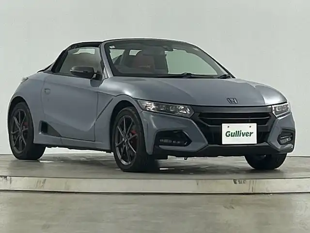 ホンダ Ｓ６６０ モデューロX 愛知県 2022(令4)年 3万km ソニックグレーパール 禁煙車/純正ディスプレイオーディオ/（AUX・AM・FM・フルセグTV）/HDMI/USB/バックカメラ/ボルドーレッドロールトップ/シティブレーキアクティブシステム/クルーズコントロール/シートヒーター/Modulo X専用/・15インチアルミホイール/・レッドトップ/・リアウィング/・ステアリング/・シフトノブ/・ハーフレザーシート/・レッド&アルカンターラ仕上げ内装/・専用フロアマット/スマートキー/プッシュスタート/オートエアコン/ステアリングスイッチ/LEDヘッドライト/フロントフォグランプ