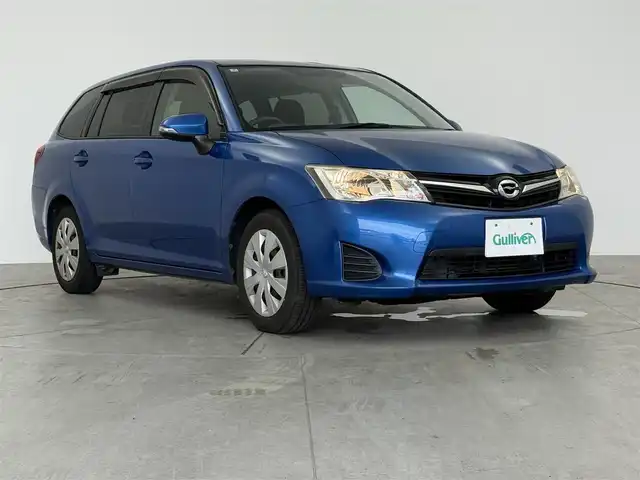 トヨタ カローラ フィールダー 1．5G 愛知県 2014(平26)年 9.5万km コバルトブルーメタリック １オーナー　/ナビＣＮ－Ｒ３００ＷＤ　/バックカメラ　/ＥＴＣ　/リモコンキー　/ステアリングスイッチ　/オートエアコン　/ナノイー　/電格ミラー　/ウインカーミラー　/フロアマット　/カーテンエアB　/取説　/記録簿　/保証書