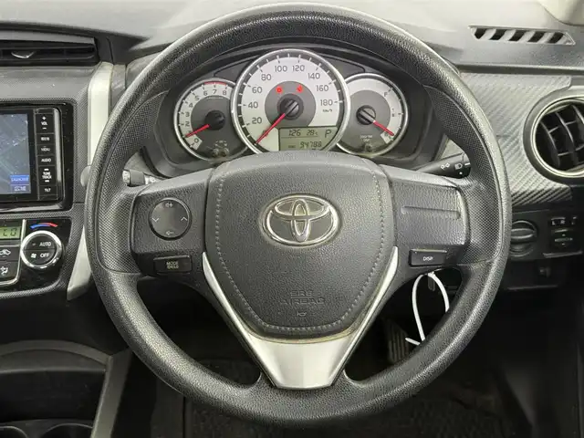 トヨタ カローラ フィールダー 1．5G 愛知県 2014(平26)年 9.5万km コバルトブルーメタリック １オーナー　/ナビＣＮ－Ｒ３００ＷＤ　/バックカメラ　/ＥＴＣ　/リモコンキー　/ステアリングスイッチ　/オートエアコン　/ナノイー　/電格ミラー　/ウインカーミラー　/フロアマット　/カーテンエアB　/取説　/記録簿　/保証書