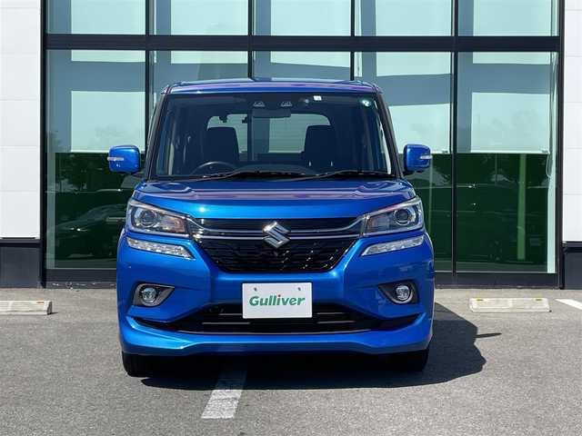 スズキ ソリオ バンディット HV MV 和歌山県 2020(令2)年 4.3万km スピーディーブルーM 社外ナビ/全方位カメラ/革巻きステアリング/ステアリングスイッチ/レーダークルーズコントロール/両側パワースライドドア/プッシュスタート/シートヒーター/オートライト/衝突軽減ブレーキ/LEDヘッドライト/パドルシフト/ETC/バックセンサー