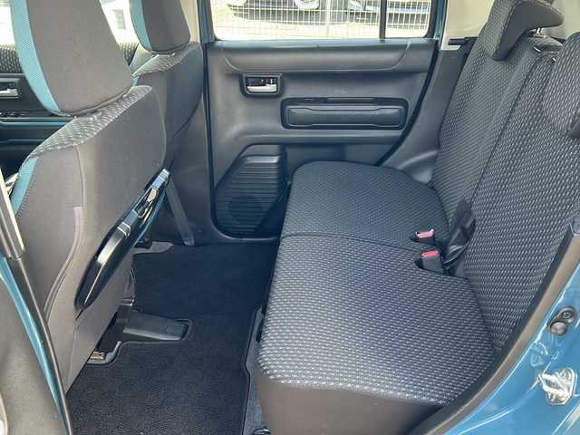 スズキ ハスラー HYBRID X 静岡県 2020(令2)年 4.7万km デニムブルー ガンメタリック 2トーン 社外ナビ/地デジTV/社外CD/DVD/Bluetooth/バックカメラ/衝突軽減ブレーキ/レーンキープアシスト/シートヒーター/LEDヘッドライト/純正15インチAW/スマートキー/ETC