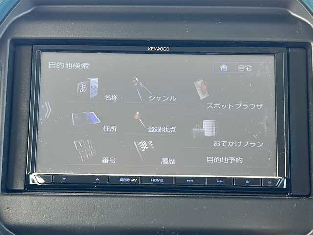 スズキ ハスラー HYBRID X 静岡県 2020(令2)年 4.7万km デニムブルー ガンメタリック 2トーン 社外ナビ/地デジTV/社外CD/DVD/Bluetooth/バックカメラ/衝突軽減ブレーキ/レーンキープアシスト/シートヒーター/LEDヘッドライト/純正15インチAW/スマートキー/ETC
