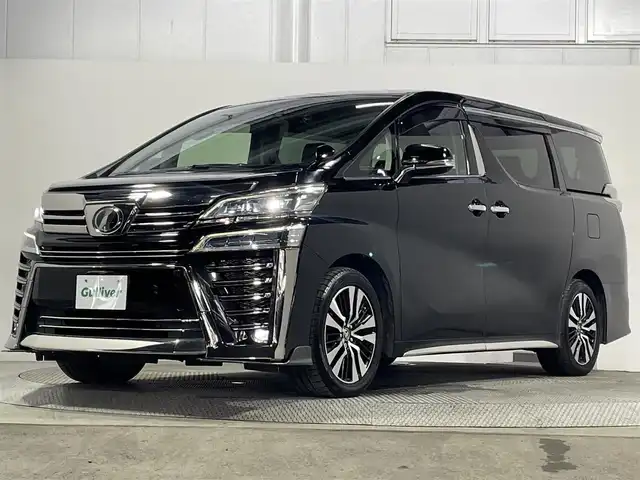 トヨタ ヴェルファイア Z Gエディション 大阪府 2019(令1)年 3.3万km ブラック 黒革シート　純正10型ナビ　バックカメラ　Bluetooth　フルセグTV DVD再生　トヨタセーフティーセンス　レーダークルーズ　電動リアゲート　両側パワースライドドア　パワーシート　シートヒーター　エアーシート　ドライブレコーダー　社外HUD　オートライト　LEDヘッドライト　