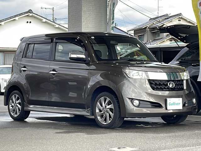 トヨタ ｂＢ Z 煌－G 愛媛県 2013(平25)年 4.1万km ダークグリーンマイカM/ライトグレーM 純正ナビ/フルセグテレビ/ハーフレザーシート/リモコンキー/ＥＴＣ/ベンチシート/純正フロアマット/純正アルミホイール