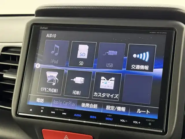 ホンダ Ｎ ＢＯＸ カスタム ターボ SSパッケージ 福岡県 2016(平28)年 7.6万km プレミアムベルベットパープル・パール ワンオーナー　/後席モニター　/純正８型ナビ　/バックカメラ　/ビルトインＥＴＣ　/前方ドラレコ　/クルーズコントロール　/パドルシフト　/シティブレーキアクティブシステム　/両側電動スライドドア　/ハーフレザーシート　/シートヒーター　