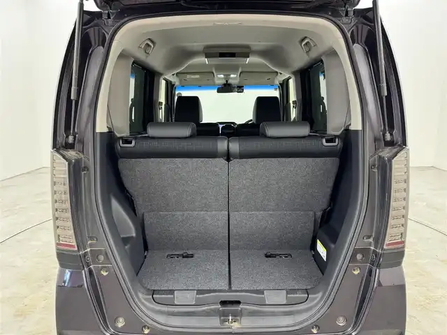 ホンダ Ｎ ＢＯＸ カスタム ターボ SSパッケージ 福岡県 2016(平28)年 7.6万km プレミアムベルベットパープル・パール ワンオーナー　/後席モニター　/純正８型ナビ　/バックカメラ　/ビルトインＥＴＣ　/前方ドラレコ　/クルーズコントロール　/パドルシフト　/シティブレーキアクティブシステム　/両側電動スライドドア　/ハーフレザーシート　/シートヒーター　
