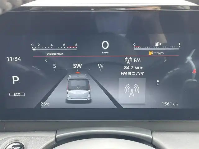 日産 セレナ ハイウェイスター V 東京都 2025(令7)年 0.2万km ダイヤモンドブラック 純正１２．３型ナビ/純正１１型後席モニター/デジタルインナーミラー/ワイヤレス充電/全周囲カメラ/ＥＴＣ２．０/前後ドラレコ/プロパイロット/ＢＳＭ/ＬＥＤヘッド/６スピーカー