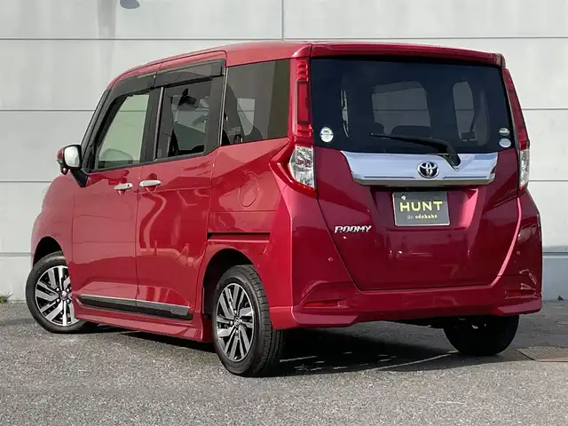 トヨタ ルーミー カスタムG S 千葉県 2017(平29)年 5.2万km マゼンタベリーマイカM モデリスタサイドスカート/スマートアシスト/純正7型ナビ/バックカメラ/ＥＴＣ/両側パワースライドドア/ＬＥＤヘッドライト/オートライト/フォグライト/スマートキー/プッシュスタート