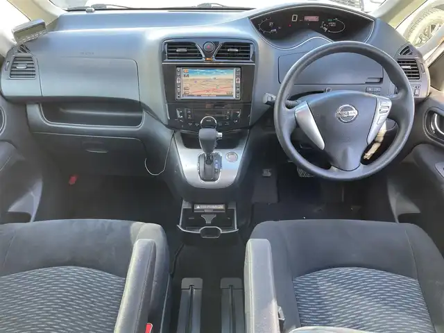日産 セレナ 20X 長野県 2011(平23)年 12.2万km ブレードシルバー ワンセグテレビ/AM/FM/Bluetooth/AUX/VTR/バックカメラ/プッシュスタート/左側パワースライドドア/右側イージークローザードア/オートライト/フォグランプ/純正フロアマット/電動格納ミラー/スペアキー/ECOモード/ドアバイザー/社外15インチAW/クルーズコントロール