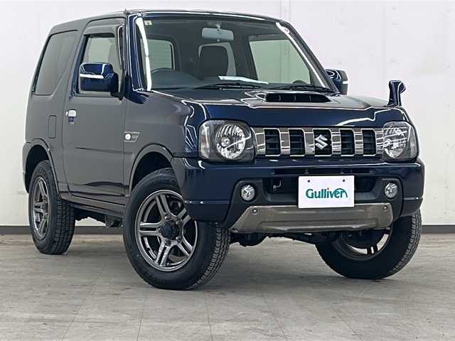 スズキ ジムニー ランドベンチャー 道央・札幌 2014(平26)年 3.2万km ノクターンブルーパール /4WD//社外ナビ：KENWOOD（FM/AM/TV/ipod/USB/CD）//レザーシート//運転席シートヒーター//純正フロアマット//社外１６インチアルミホイール//ミラーヒーター//ステアリングスイッチ//フォグランプ//2WD/4WD切り替え可//電動格納ミラー