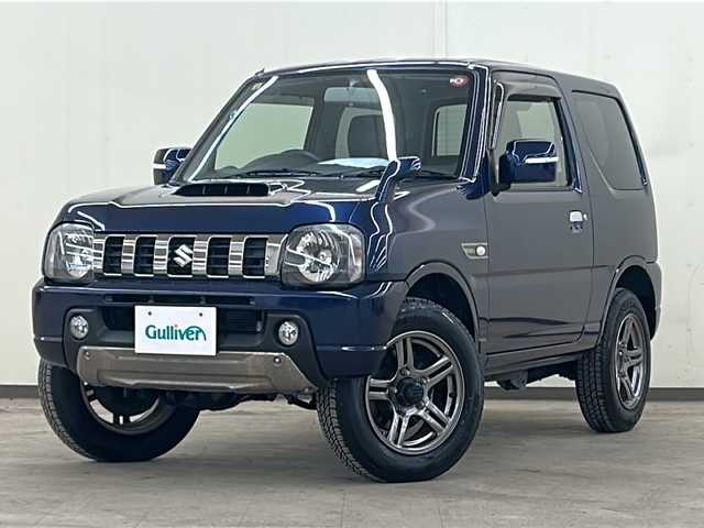 スズキ ジムニー ランドベンチャー 道央・札幌 2014(平26)年 3.2万km ノクターンブルーパール /4WD//社外ナビ：KENWOOD（FM/AM/TV/ipod/USB/CD）//レザーシート//運転席シートヒーター//純正フロアマット//社外１６インチアルミホイール//ミラーヒーター//ステアリングスイッチ//フォグランプ//2WD/4WD切り替え可//電動格納ミラー