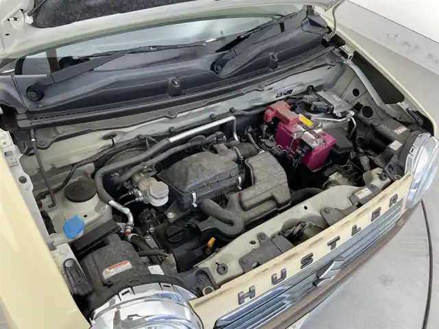 スズキ ハスラー ワンダラー 滋賀県 2019(平31)年 4.9万km シフォンアイボリーメタリック/ウッディブラウン2トーンルーフ 社外ナビ(CD/DVD/ワンセグ/USB/Bluetooth)/前方ドラレコ/ETC/バックカメラ/ハーフレザーシート/前席シートヒーター/ＬＥＤ/オートライト/レーンキープアシスト/横滑り防止装置/衝突軽減システム/アイドリングストップ/プッシュスタート/スマートキー