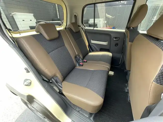 スズキ ハスラー ワンダラー 滋賀県 2019(平31)年 4.9万km シフォンアイボリーメタリック/ウッディブラウン2トーンルーフ 社外ナビ(CD/DVD/ワンセグ/USB/Bluetooth)/前方ドラレコ/ETC/バックカメラ/ハーフレザーシート/前席シートヒーター/ＬＥＤ/オートライト/レーンキープアシスト/横滑り防止装置/衝突軽減システム/アイドリングストップ/プッシュスタート/スマートキー