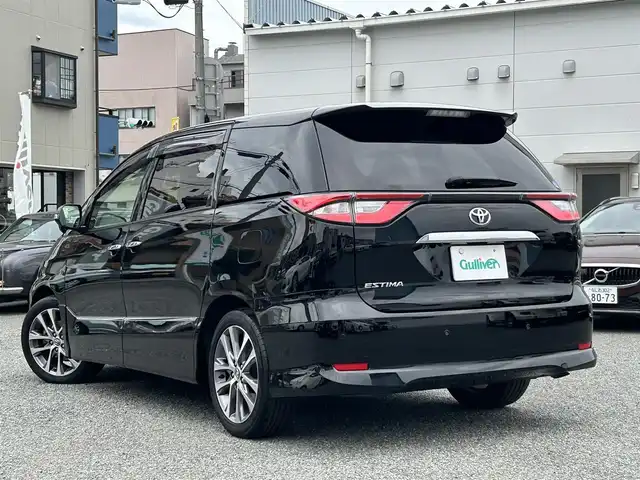 トヨタ エスティマ アエラス プレミアム 兵庫県 2018(平30)年 5.3万km ブラック /ワンオーナー//純正9インチメモリーナビ NSZT-Y68T//地デジ/DVD/Bluetooth//ステアリングリモコン//バックカメラ//純正12.1型フリップダウンモニター//両側パワースライドドア//ハーフレザーシート（運転席電動シート）//デジタルミラー型ドライブレコーダー前後//ビルトインETC//クルーズコントロール//クリアランスソナー//純正18インチAW//オートLEDヘッドランプ//プリクラッシュセーフティ//レーンディパーチャーアラート//オートマチックハイビーム//R1/3/4/5/7年ディーラー点検記録簿//スペアキー有