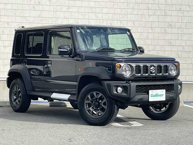 スズキ ジムニー ノマド FC 山形県 2025(令7)年 0.1千km 黒 ワンオーナー/登録済未使用車/スズキセーフティサポート/・デュアルカメラブレーキサポート/・衝突被害軽減ブレーキ/・車線逸脱警報システム　/・アダプティブクルーズコントロール　/前席シートヒーター/パーキングソナー/アイドリングストップ/スペアキー/革巻きステアリング/15インチ純正AW/ヘッドライトウォッシャー/プッシュスタート/取扱説明書/保証書