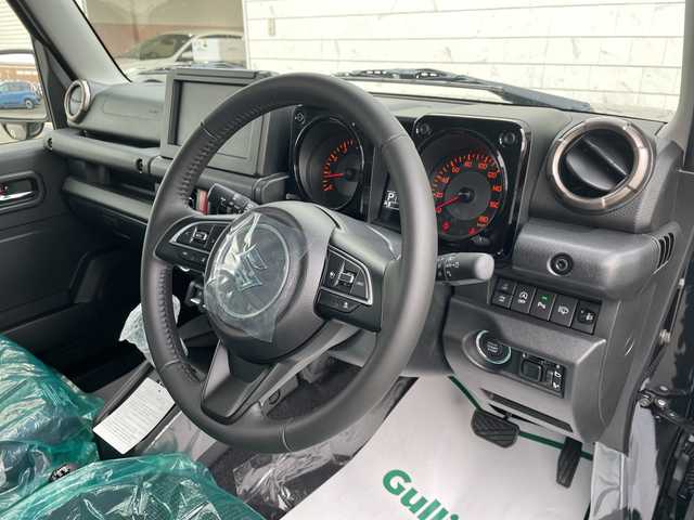 スズキ ジムニー ノマド FC 山形県 2025(令7)年 0.1千km 黒 ワンオーナー/登録済未使用車/スズキセーフティサポート/・デュアルカメラブレーキサポート/・衝突被害軽減ブレーキ/・車線逸脱警報システム　/・アダプティブクルーズコントロール　/前席シートヒーター/パーキングソナー/アイドリングストップ/スペアキー/革巻きステアリング/15インチ純正AW/ヘッドライトウォッシャー/プッシュスタート/取扱説明書/保証書