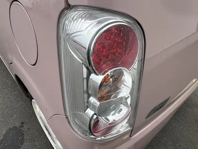 ダイハツ ミラ ココア プラスX 秋田県 2015(平27)年 4.2万km ムースピンクパール 純正オーディオ(AM/FM/CD）/LEDヘッドライト/４WD/スマートキー/社外エンジンスターター/アイドリングストップ/ルーフレール/純正フロアマット/純正ドアバイザー/オートエアコン/盗難防止装置/電動格納ミラー/取扱説明書