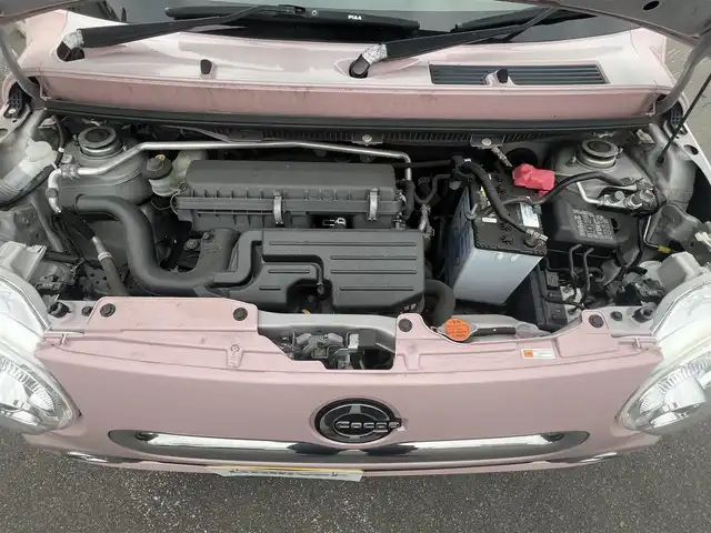 ダイハツ ミラ ココア プラスX 秋田県 2015(平27)年 4.2万km ムースピンクパール 純正オーディオ(AM/FM/CD）/LEDヘッドライト/４WD/スマートキー/社外エンジンスターター/アイドリングストップ/ルーフレール/純正フロアマット/純正ドアバイザー/オートエアコン/盗難防止装置/電動格納ミラー/取扱説明書