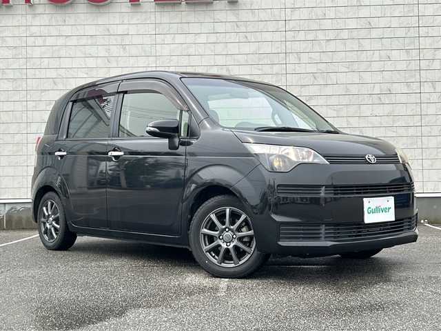 トヨタ スペイド G 富山県 2014(平26)年 4.6万km ブラックマイカ 純正ナビ/（Bluetooth/CD/DVD/SD/DS/ワンセグ/ナビ)/電動スライドドア/バックカメラ/サマータイヤ詰込み/シートヒーター/スマートキー/横滑り防止システム/アイドリングストップ/プッシュスタート