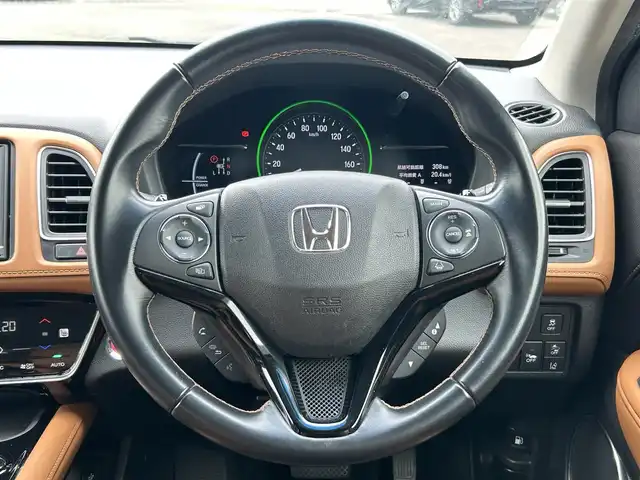 ホンダ ヴェゼル ハイブリッド Z ホンダセンシング 鹿児島県 2019(令1)年 5.8万km オーロラアメジストメタリック ワンオーナー/ホンダセンシング/ギャザーズナビ/フルセグ/バックカメラ/ハーフレザーシート/シートヒーター/純正17インチアルミ/LEDヘッドライト/ETC/ドラレコ