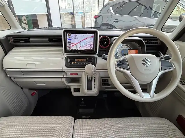 スズキ スペーシア HYBRID X 宮城県 2020(令2)年 1.6万km アーバンブラウンパールメタリック 登録時走行距離15344km/純正ナビ/FM・AM・TV・Bluetooth・CD・DVD・USB/プッシュスタート/スマートキー/バックカメラ/シートヒーター/両側パワースライドドア/コーナーセンサー/電動格納ミラー/純正フロアマット/ドアバイザー/スタッドレスタイヤ（4本）/ヘッドライトイベライザー/フルフラットシート/ベンチシート