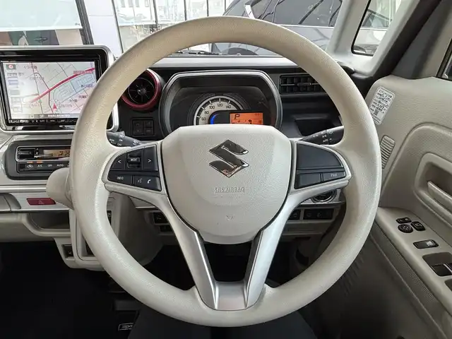 スズキ スペーシア HYBRID X 宮城県 2020(令2)年 1.6万km アーバンブラウンパールメタリック 登録時走行距離15344km/純正ナビ/FM・AM・TV・Bluetooth・CD・DVD・USB/プッシュスタート/スマートキー/バックカメラ/シートヒーター/両側パワースライドドア/コーナーセンサー/電動格納ミラー/純正フロアマット/ドアバイザー/スタッドレスタイヤ（4本）/ヘッドライトイベライザー/フルフラットシート/ベンチシート