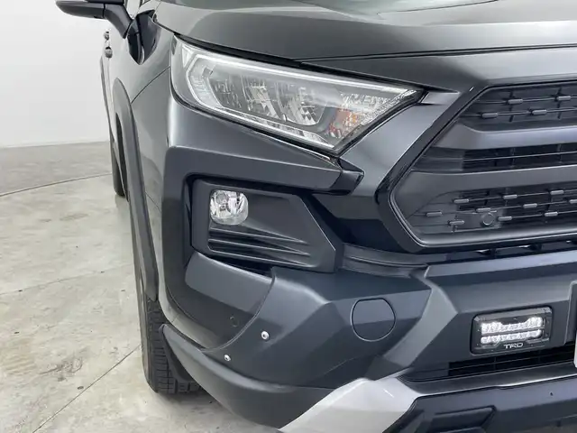 トヨタ ＲＡＶ４ アドベンチャー 群馬県 2020(令2)年 4.6万km アティチュードブラックマイカ 純正9型ディスプレイオーディオ/Bluetooth接続/バックモニター/TRDフロントバンパーガーニッシュ/トヨタセーフティセンス/衝突被害軽減ブレーキ/車線逸脱警報機能/オートマチックハイビーム/レーダークルーズコントロール/ステアリングスイッチ/レザーシート/電動パワーシート/純正19インチアルミホイール/純正LEDヘッドライト/フルオートエアコン