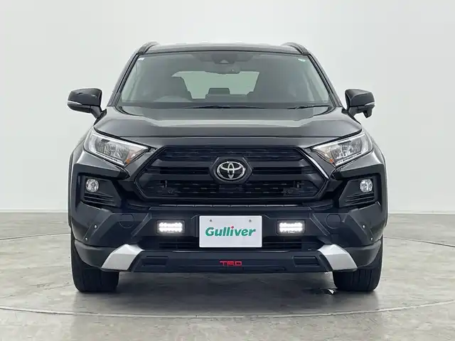 トヨタ ＲＡＶ４ アドベンチャー 群馬県 2020(令2)年 4.6万km アティチュードブラックマイカ 純正9型ディスプレイオーディオ/Bluetooth接続/バックモニター/TRDフロントバンパーガーニッシュ/トヨタセーフティセンス/衝突被害軽減ブレーキ/車線逸脱警報機能/オートマチックハイビーム/レーダークルーズコントロール/ステアリングスイッチ/レザーシート/電動パワーシート/純正19インチアルミホイール/純正LEDヘッドライト/フルオートエアコン