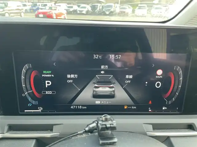 日産 オーラ G レザーエディション 熊本県 2022(令4)年 4.8万km ミッドナイトブラック/サンライズカッパー 社外ナビ/・AM/FM/BT/・フルセグTV/全周囲カメラ/エマージェンシーブレーキ/レーンキープアシスト/後側方支援/標識認識機能/ふらつき警報/オートマチックハイビーム/デジタルインナーミラー/オートライト/LEDヘッドライト/ステアリングヒーター/革シート/・前席シートヒーター/革巻きステアリング/・ステアリングスイッチ/電動パーキングブレーキ/オートホールドブレーキ/電動格納ミラー/ウインカーミラー/純正フロアマット