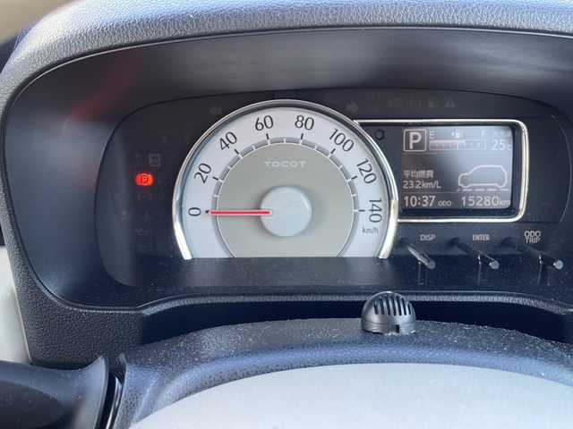 ダイハツ ミラ トコット G SA Ⅲ 大阪府 2021(令3)年 1.6万km サニーデイブルーメタリック 純正ナビ/ワンセグTV/全方位モニター/ETC/ドライブレコーダー/LEDヘッドライト/前席シートヒーター/ステアリングリモコン/ヘッドライトレベライザー/純正マット/保証書/取扱説明書/スペアスマートキー１本