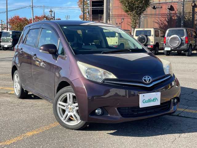 トヨタ ラクティス レピス 新潟県 2011(平23)年 17.7万km ディープアメジストマイカメタリック フォグランプ/ETC/SDナビ/フルセグ/4WD/電格ミラー/ウィンカーミラー