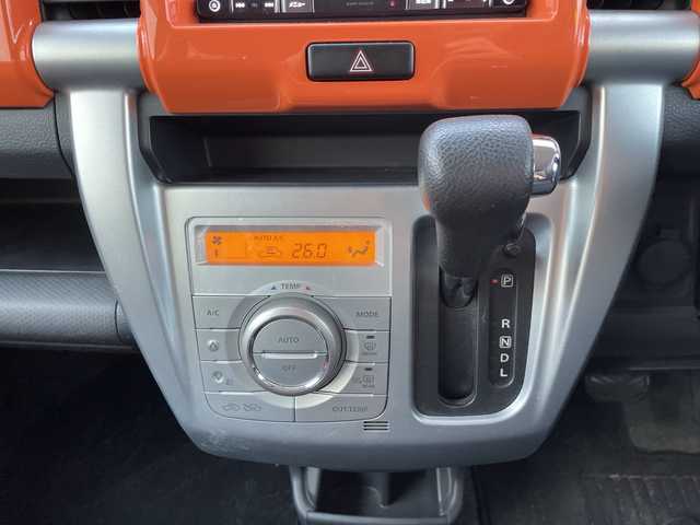 スズキ ハスラー G 神奈川県 2015(平27)年 2.2万km パッションオレンジマイカ/スペリアホワイト ワンオーナー/社外ナビ、フルセグTV/バックカメラ/衝突軽減ブレーキ/ETC/シートヒーター/アイドリングストップ/スマートキー×2/保証書、取説