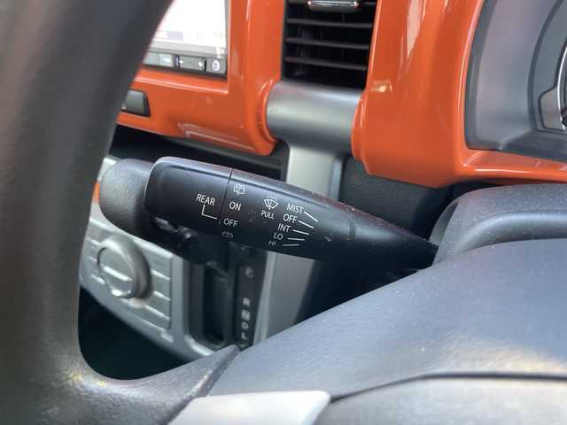 スズキ ハスラー G 神奈川県 2015(平27)年 2.2万km パッションオレンジマイカ/スペリアホワイト ワンオーナー/社外ナビ、フルセグTV/バックカメラ/衝突軽減ブレーキ/ETC/シートヒーター/アイドリングストップ/スマートキー×2/保証書、取説