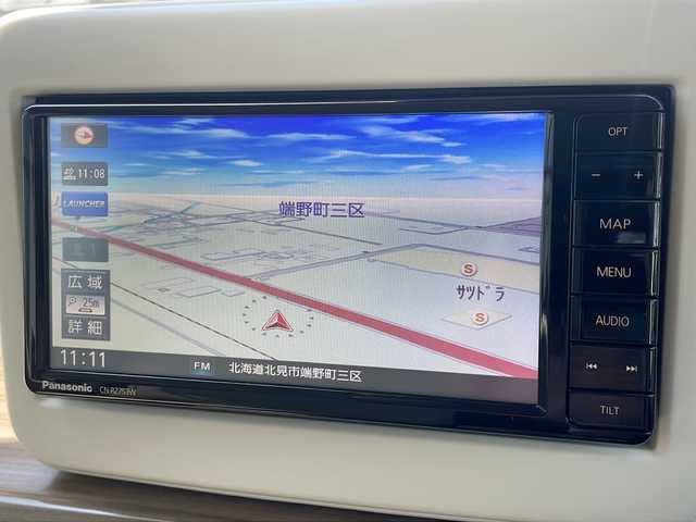 スズキ ラパン S 道東・釧路十勝 2020(令2)年 5.6万km フォーンベージュM ・4WD /・純正SDメモリナビ/（AM・FM・CD・DVD・BT・フルセグ）/・バックカメラ/・スマートキー/・プッシュスタート/・衝突被害軽減ブレーキ/・横滑り防止装置/・アイドリングストップ/・レーンキープアシスト/・リアコーナーセンサー/・前席シートヒーター/・純正フロアマット/・ETC/・新車保証書