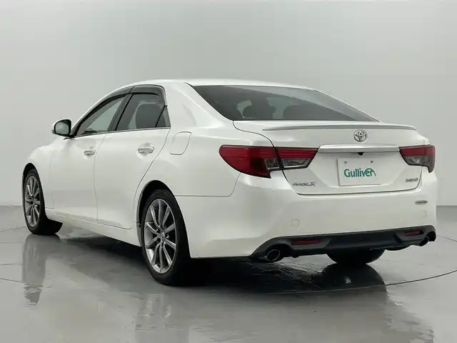 トヨタ マークＸ 250G Sパッケージ 熊本県 2013(平25)年 7.9万km ホワイトパールクリスタルシャイン 禁煙車　/純正ナビ（ＣＤ・ＤＶＤ・フルセグ・ＢＴ・ＳＤ）/バックカメラ　/ビルトインＥＴＣ　/クルーズコントロール　/運転席パワーシート/パドルシフト/純正フロアマット/純正１８インチAW/オートライト　/スマートキー　/プッシュスタート　/スペアキー１本