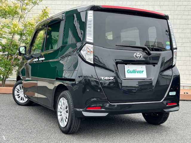 トヨタ タンク G 茨城県 2020(令2)年 1.6万km ブラックマイカメタリック 純正ＳＤナビ/-フルセグTV/AM/FM/CD　/クルーズコントロール　/ＥＴＣ　/両側パワースライドドア　/アイドリングストップ　/バックカメラ　/コーナーセンサー　/オートマチックハイビーム　/パーキングアシスト　/プッシュスタート　/純正17インチアルミホイール/パワーステアリング/パワーウィンドウ/社外フロアマット