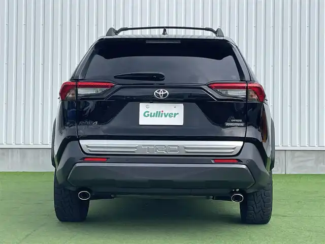 トヨタ ＲＡＶ４ アドベンチャー オフロードPKG 香川県 2021(令3)年 4.3万km 黒 登録時走行距離；42656km/純正ナビ/TRDエアロ/全方位カメラ/ドライブレコーダー/ETC/衝突被害軽減システム/レーンキープアシスト/クルーズコントロール/クリアランスソナー/LEDヘッドライト/純正フロアマット/純正AW18インチ/ルーフレール/スマートキー