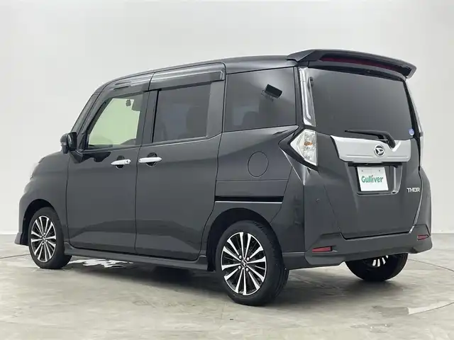 ダイハツ トール カスタムG ターボ 埼玉県 2020(令2)年 2.8万km ブラックマイカメタリック 社外１０インチナビ　パノラミックビューモニター　スマートアシスト３　アダクティブクルーズコントロール　両側パワースライドドア　ドライブレコーダー　ビルトインＥＴＣ　ＬＥＤライト　純正アルミ　ＴＶ