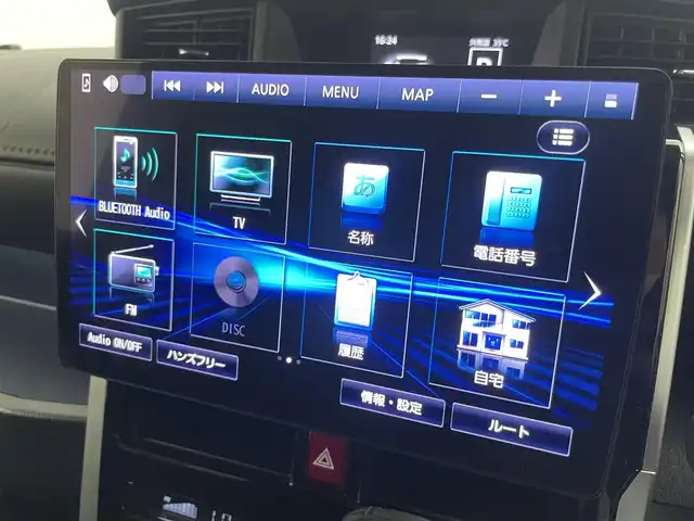 ダイハツ トール カスタムG ターボ 埼玉県 2020(令2)年 2.8万km ブラックマイカメタリック 社外１０インチナビ　パノラミックビューモニター　スマートアシスト３　アダクティブクルーズコントロール　両側パワースライドドア　ドライブレコーダー　ビルトインＥＴＣ　ＬＥＤライト　純正アルミ　ＴＶ